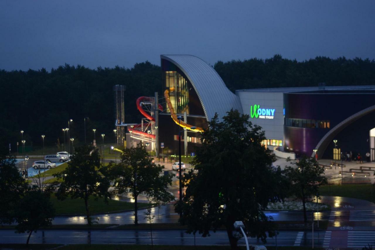 Green View Apartment Wodny Park Tychy I Saunaria Exteriör bild